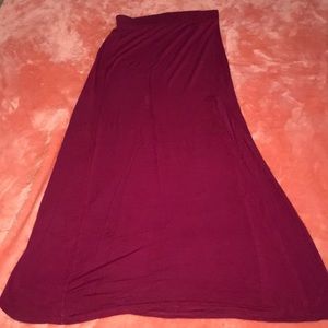 Charlotte Russe maxi skirt